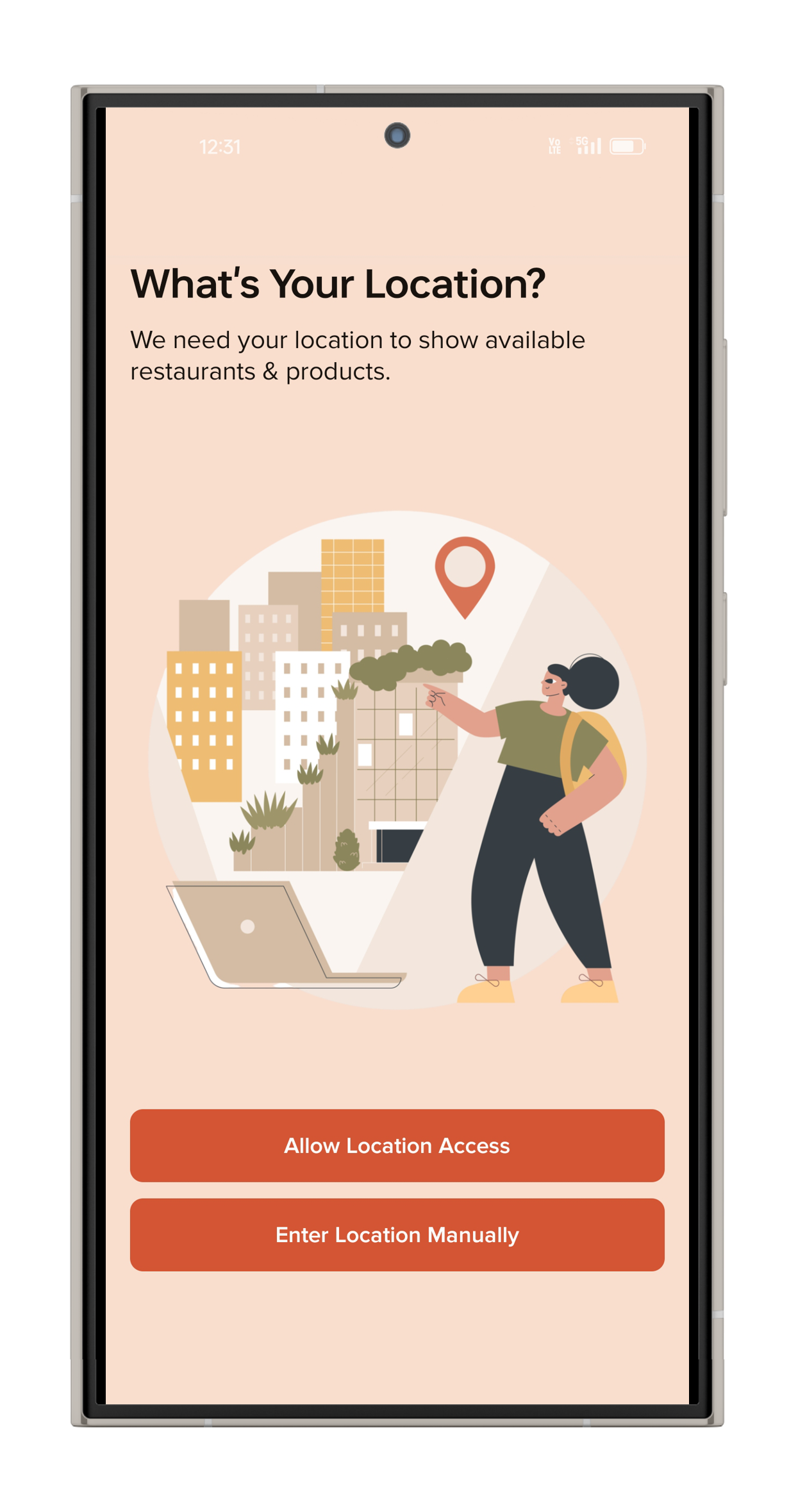 Food Ordering App
